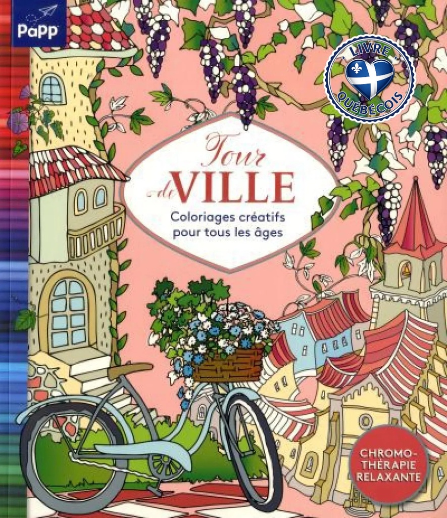 Tour de ville : coloriages créatifs pour tous les âges