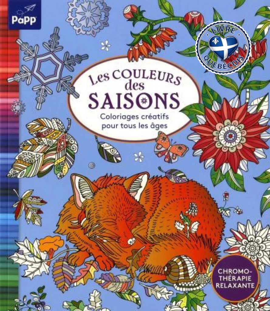 Les couleurs des saisons : coloriages créatifs pour tous les âges