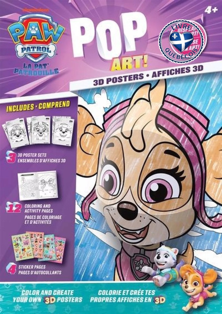 Pop Art! : La Pat'patrouille mauve