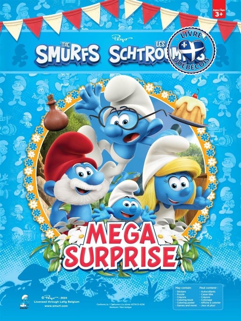 Les Schtroumpfs - Sac Mega Surprise