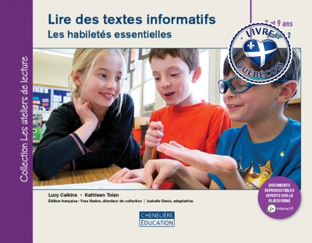 Lire des textes informatifs: les habiletés essentielles : 8 et 9 ans, Module 2