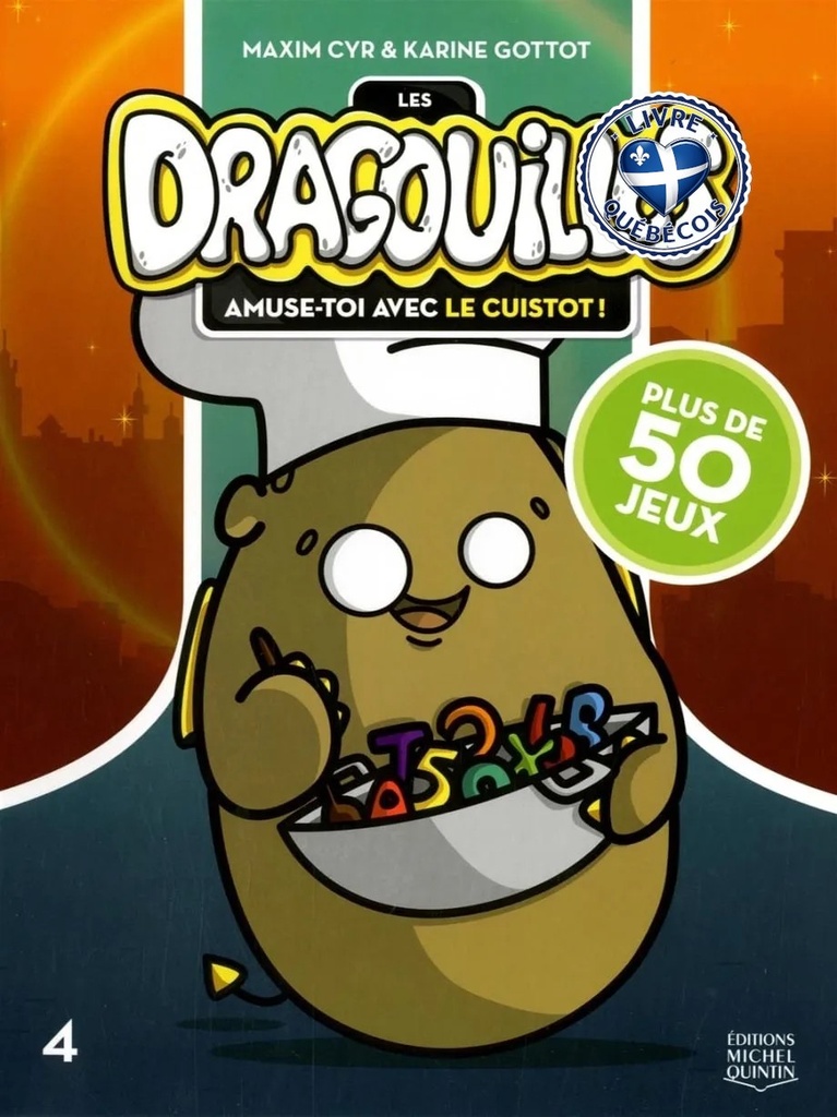 Amuse-toi avec le cuistot! : cahier d'activités.