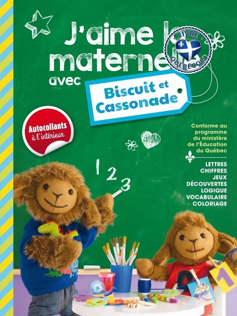 J'aime la maternelle avec Biscuit et Cassonade