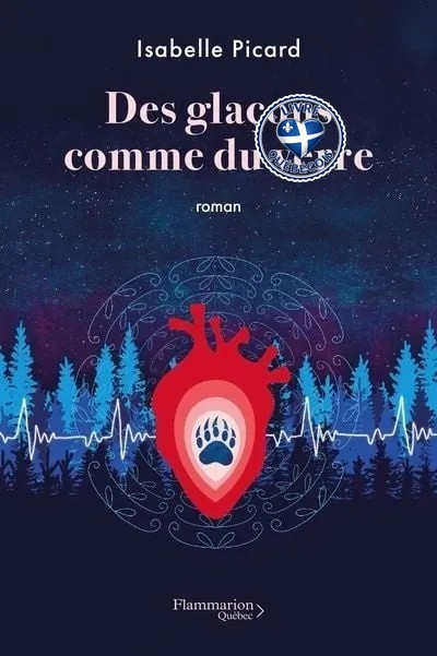 Des glaçons comme du verre