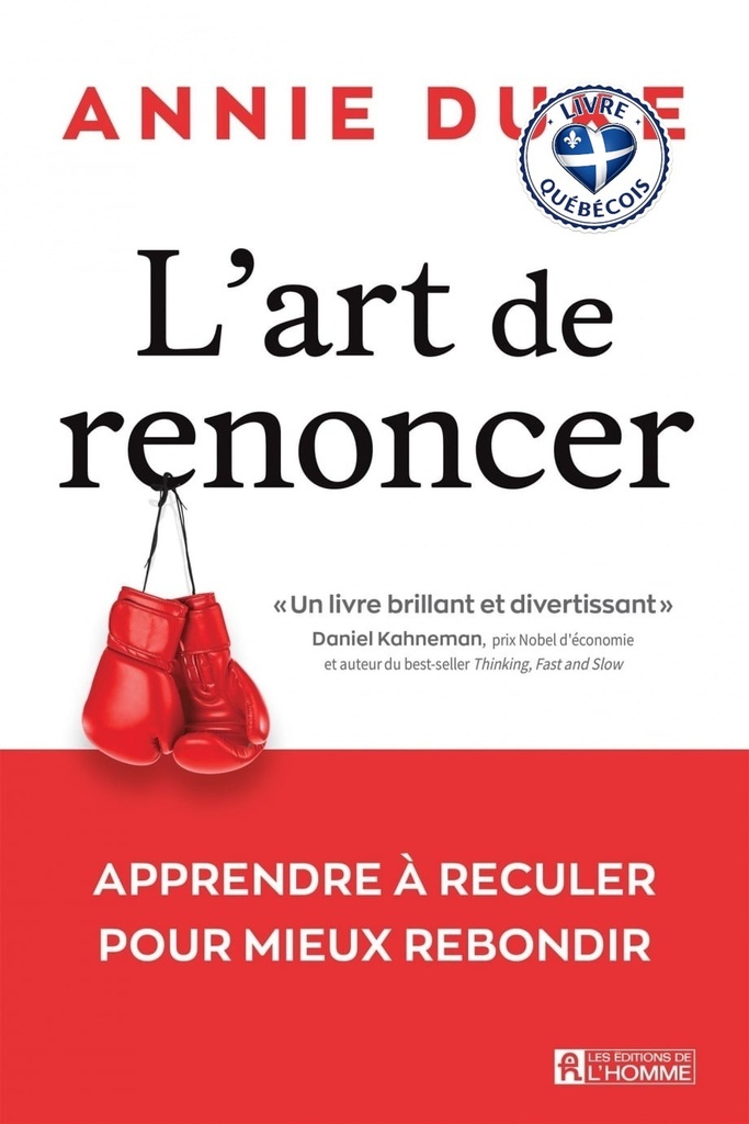 L'art de renoncer : apprendre à reculer pour mieux rebondir