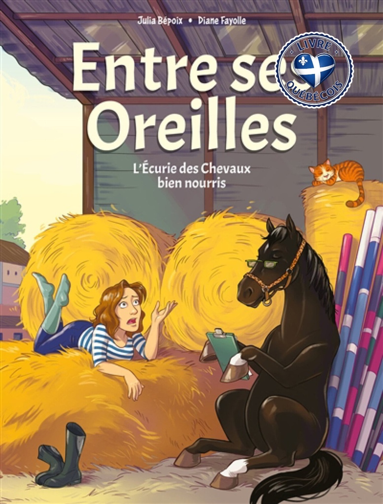L'écurie des chevaux bien nourris
