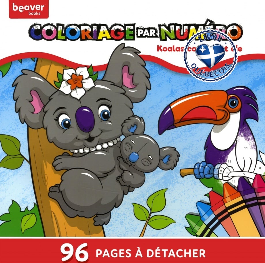 Koalas coquins et cie : 96 pages à détacher