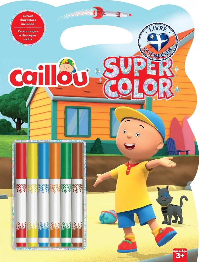 Caillou 3d -supr color