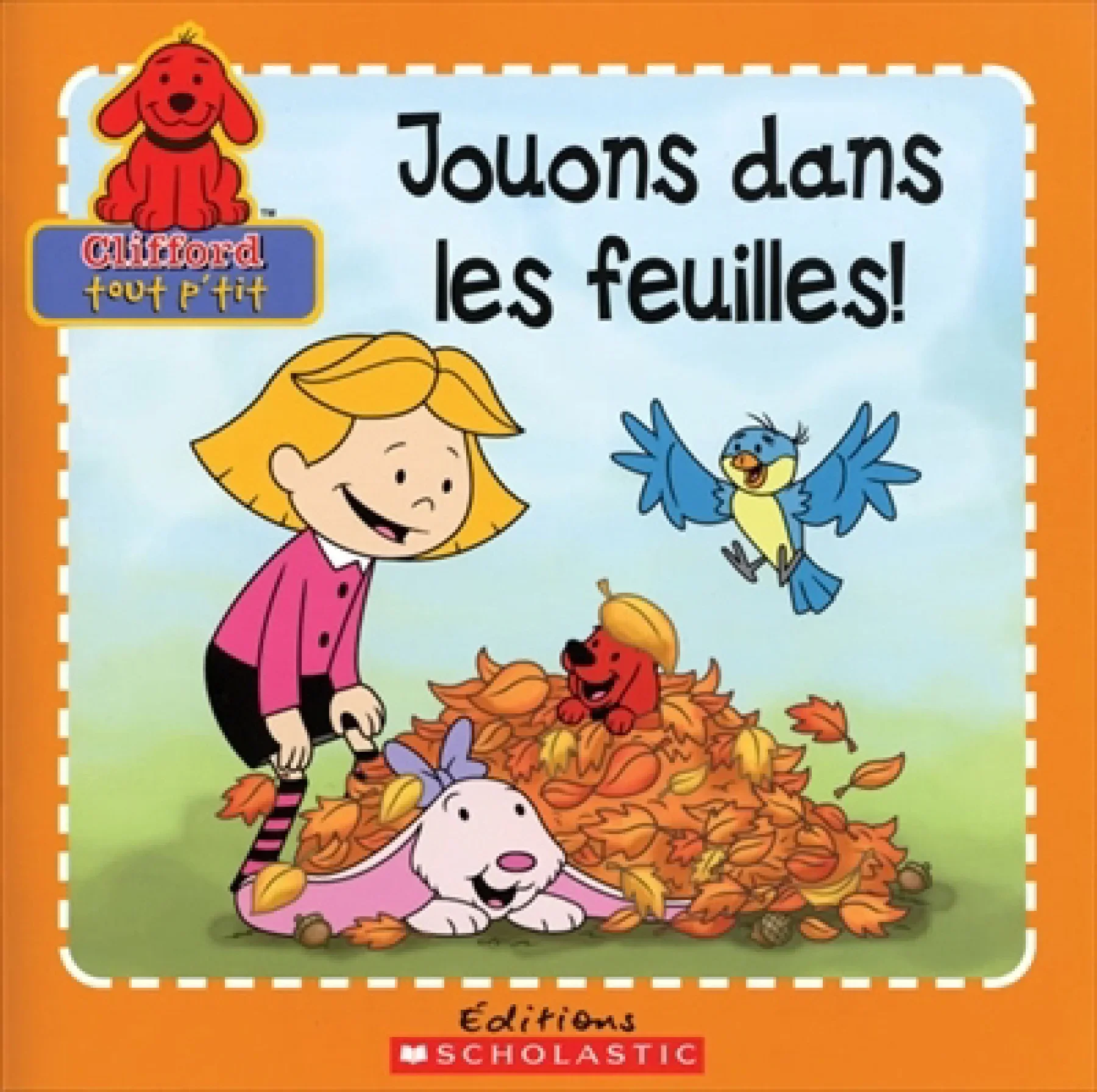 Jouons dans les feuilles!