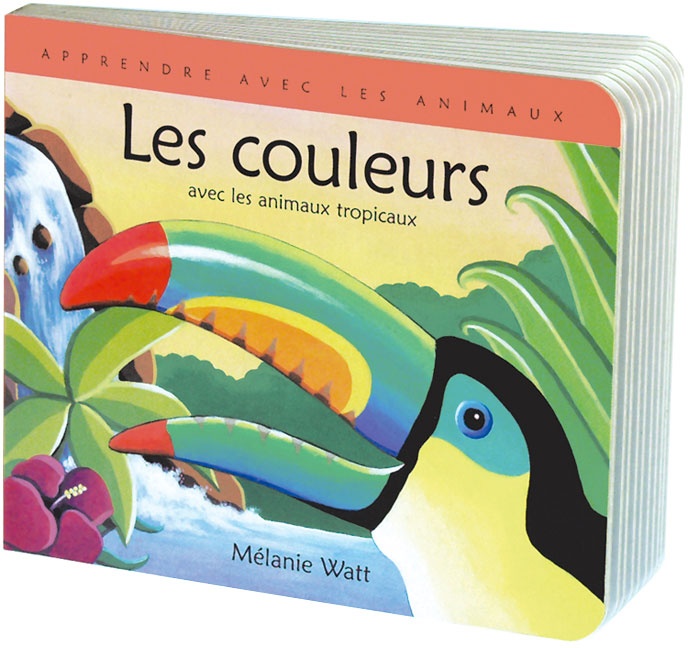 Les couleurs avec les animaux tropicaux
