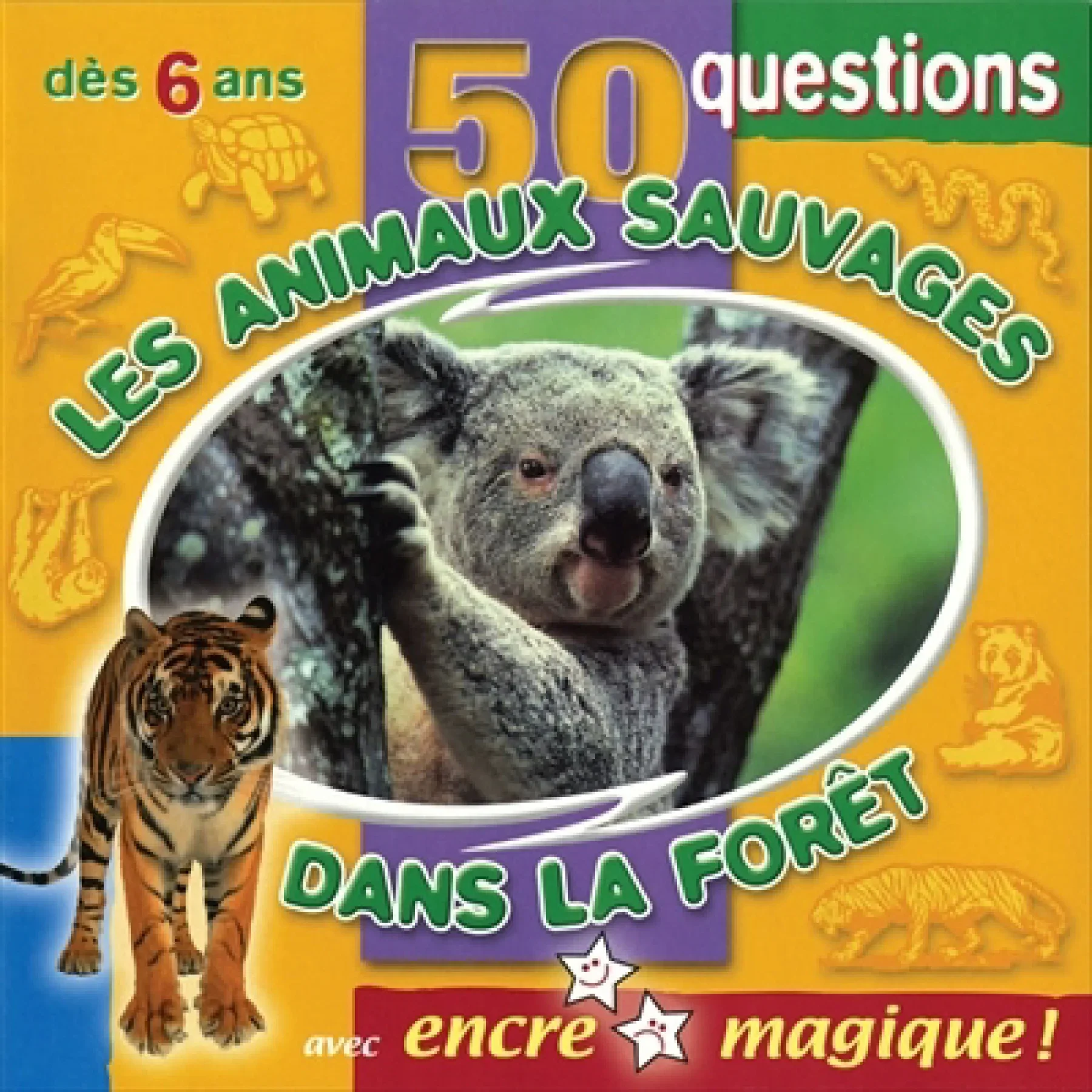 Les animaux sauvages dans la forêt