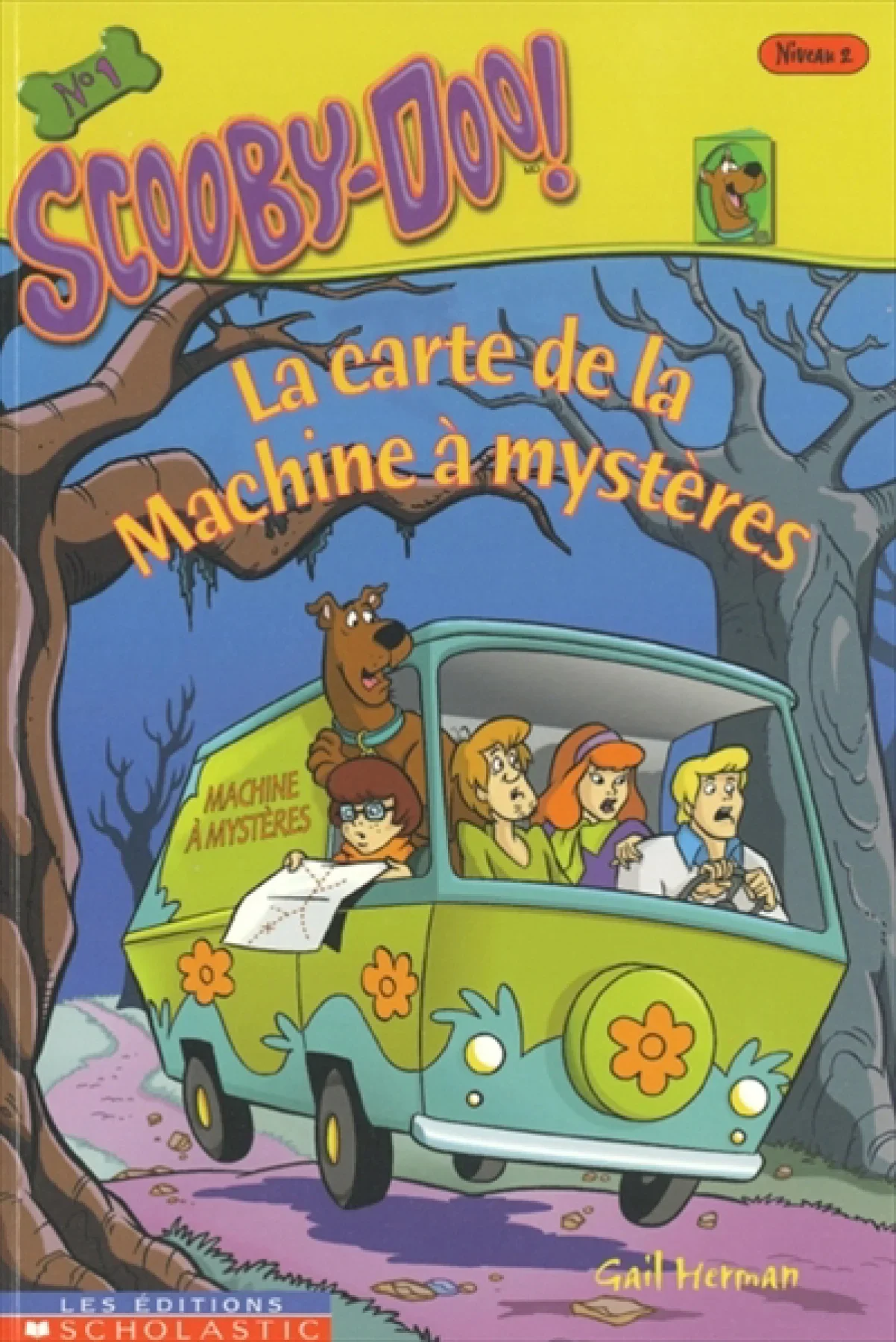 La carte de la machine à mystères