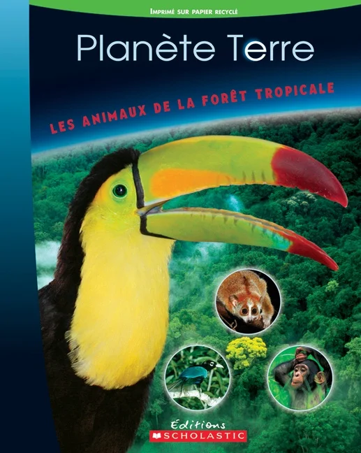 Les animaux de la forêt tropicale