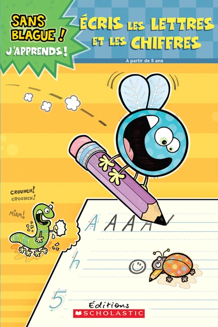 Écris les lettres et les chiffres