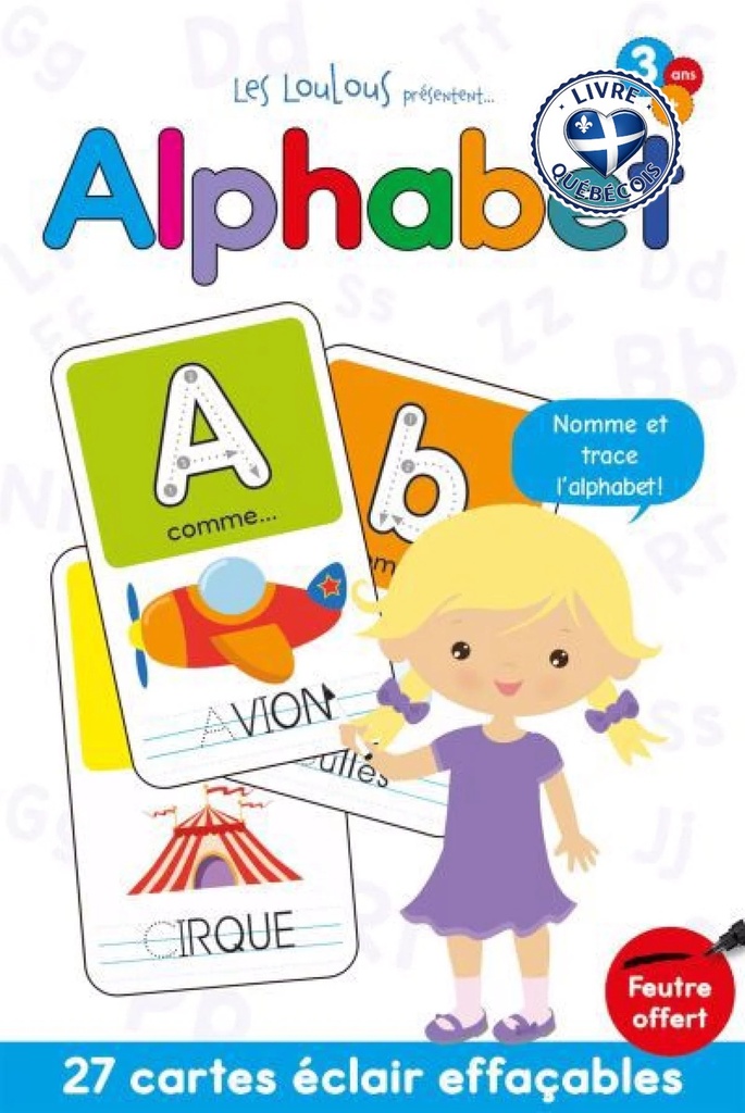 Alphabet : Nomme et trace l'alphabet !